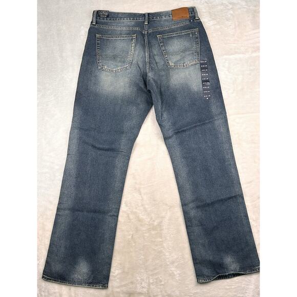 Lucky Brand Men's 181 Relaxed Straight Jean Blue, Size 34W X 32L OL Wilder Ranch - Picture 2 of 10